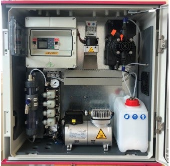 TMS-C Filtration System, Indoor, 230 V, 8 m unheated sample hose